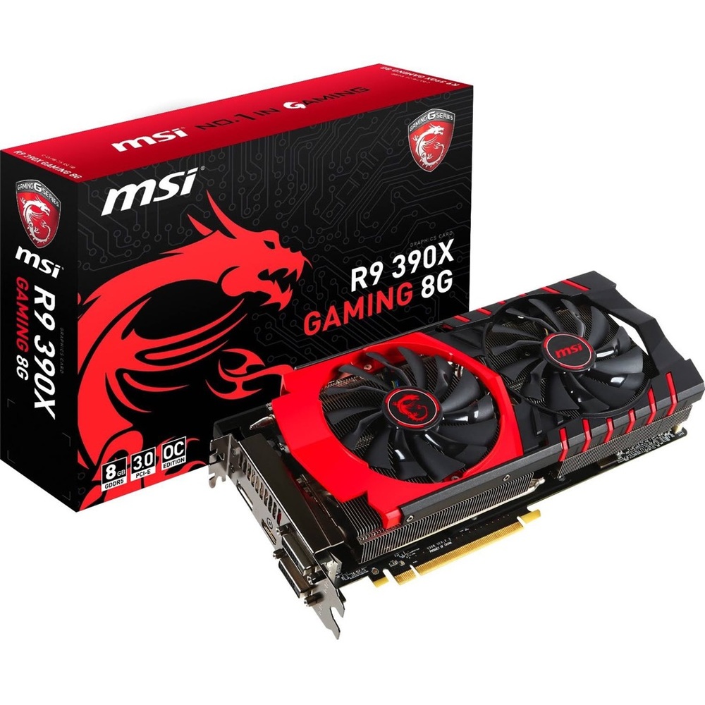 MSI R9 390 GAMING 8G Graphics Card
